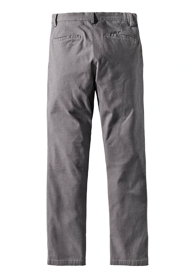 John Devin Chinohose »Regular-fit, lange Oxford Hose« aus elastischer Baumwoll-Qualität, in 3 Längen: 30 & 32 & 34