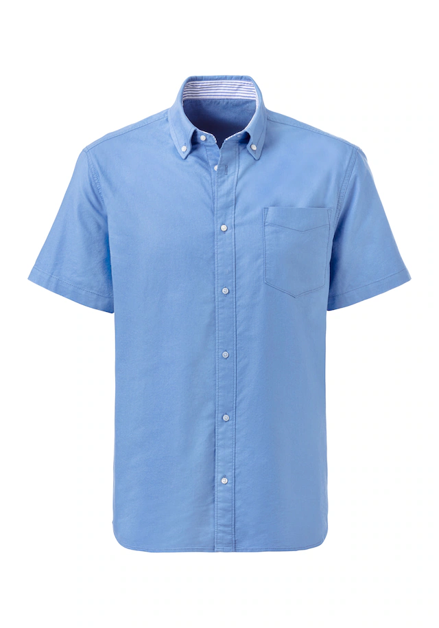 H.I.S Kurzarmhemd »regular-fit« mit Button-down-Kragen, reine Baumwolle