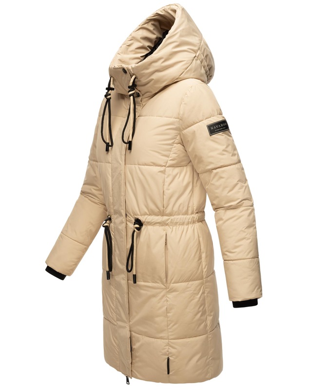 Navahoo Steppmantel »Zuckertatze XIV« Stylischer Winterparka mit verstellbarer Kapuze