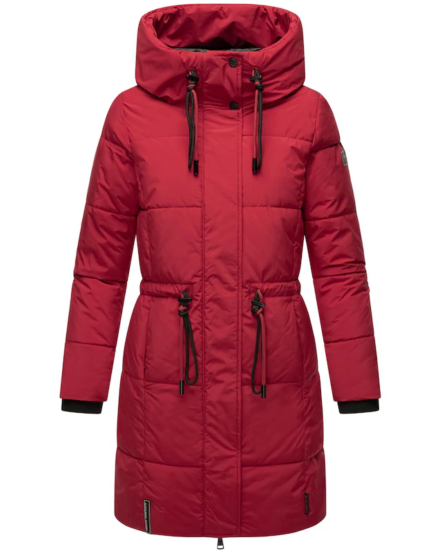 Navahoo Steppmantel »Zuckertatze XIV« Stylischer Winterparka mit verstellbarer Kapuze