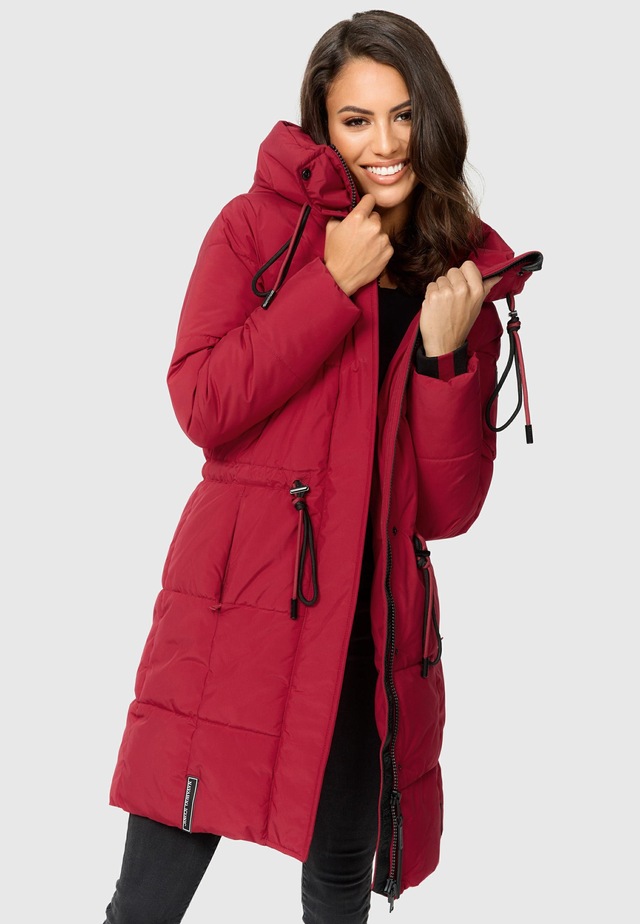 Navahoo Steppmantel »Zuckertatze XIV« Stylischer Winterparka mit verstellbarer Kapuze