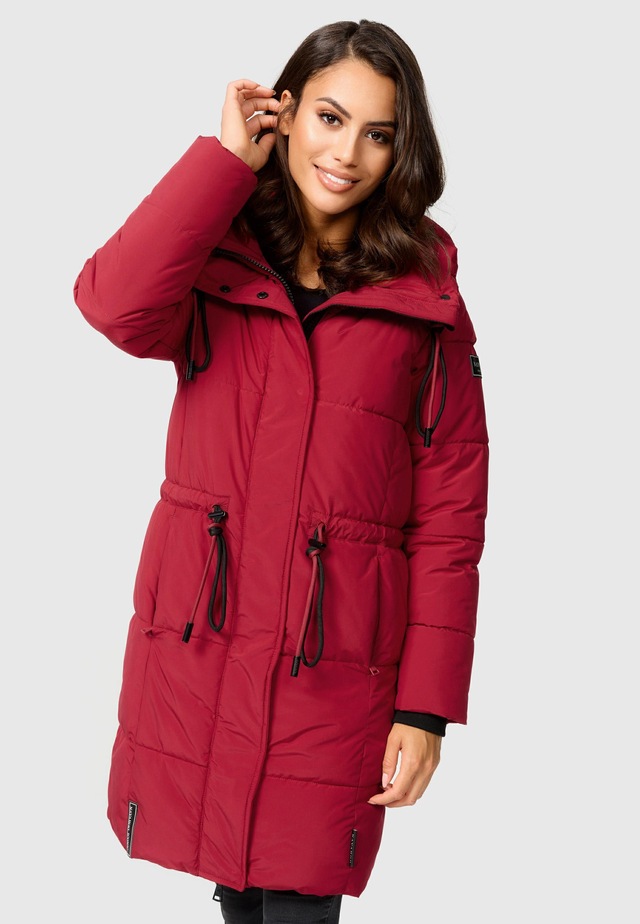 Navahoo Steppmantel »Zuckertatze XIV« Stylischer Winterparka mit verstellbarer Kapuze