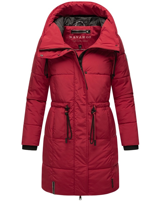 Navahoo Steppmantel »Zuckertatze XIV« Stylischer Winterparka mit verstellbarer Kapuze