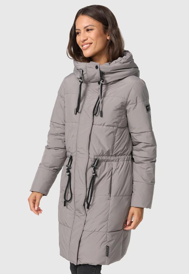 Navahoo Steppmantel »Zuckertatze XIV« Stylischer Winterparka mit verstellbarer Kapuze