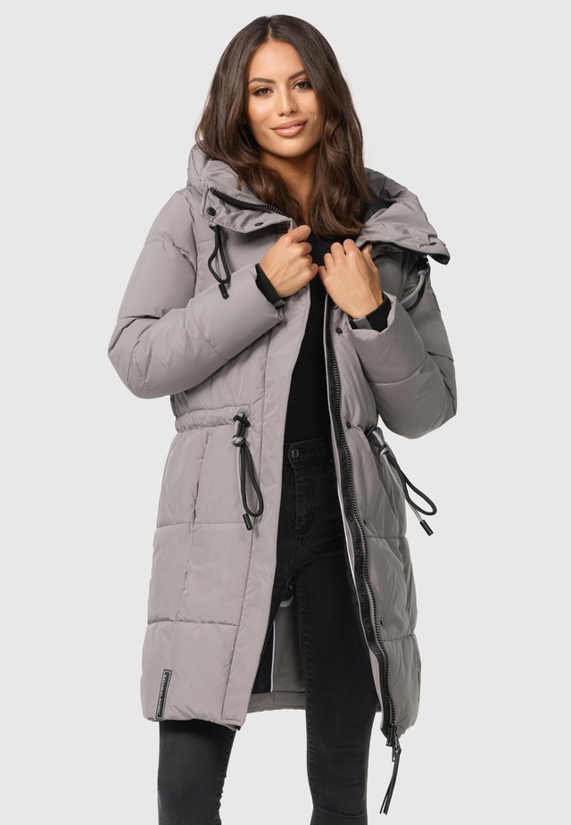 Navahoo Steppmantel »Zuckertatze XIV« Stylischer Winterparka mit verstellbarer Kapuze