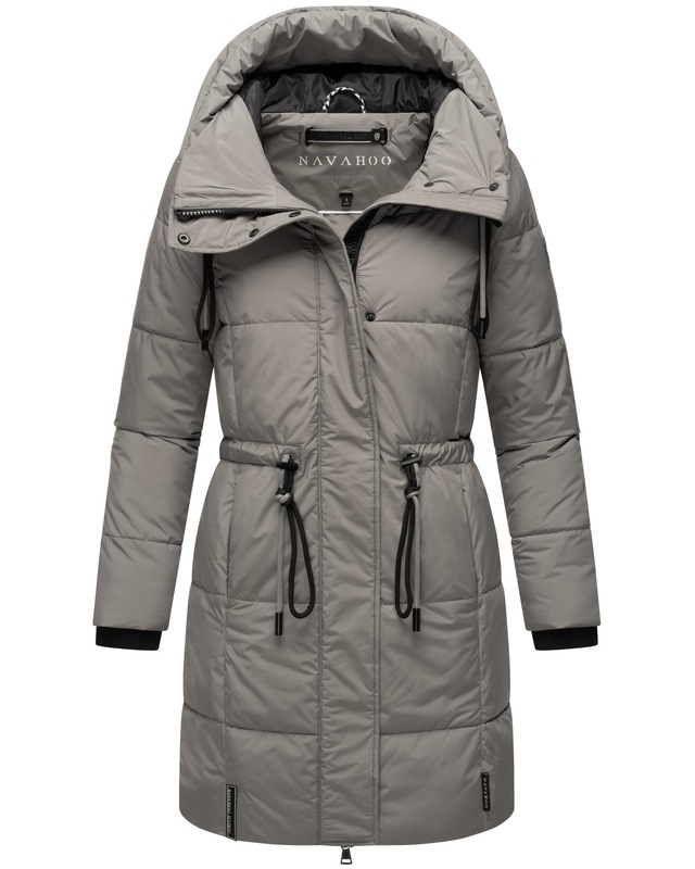 Navahoo Steppmantel »Zuckertatze XIV« Stylischer Winterparka mit verstellbarer Kapuze