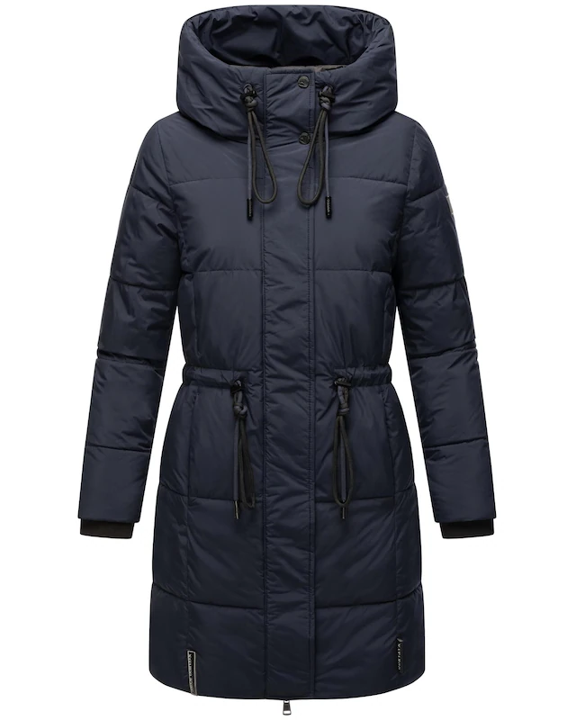 Navahoo Steppmantel »Zuckertatze XIV« Stylischer Winterparka mit verstellbarer Kapuze