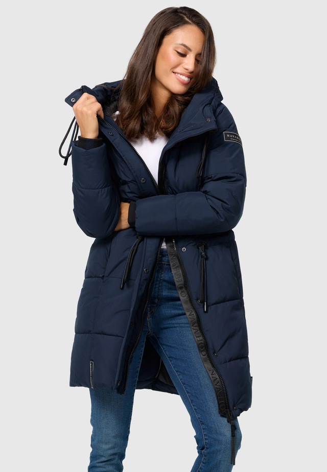Navahoo Steppmantel »Zuckertatze XIV« Stylischer Winterparka mit verstellbarer Kapuze