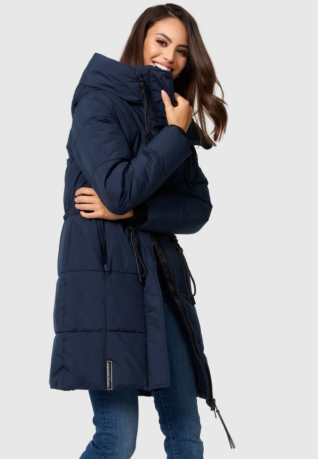 Navahoo Steppmantel »Zuckertatze XIV« Stylischer Winterparka mit verstellbarer Kapuze