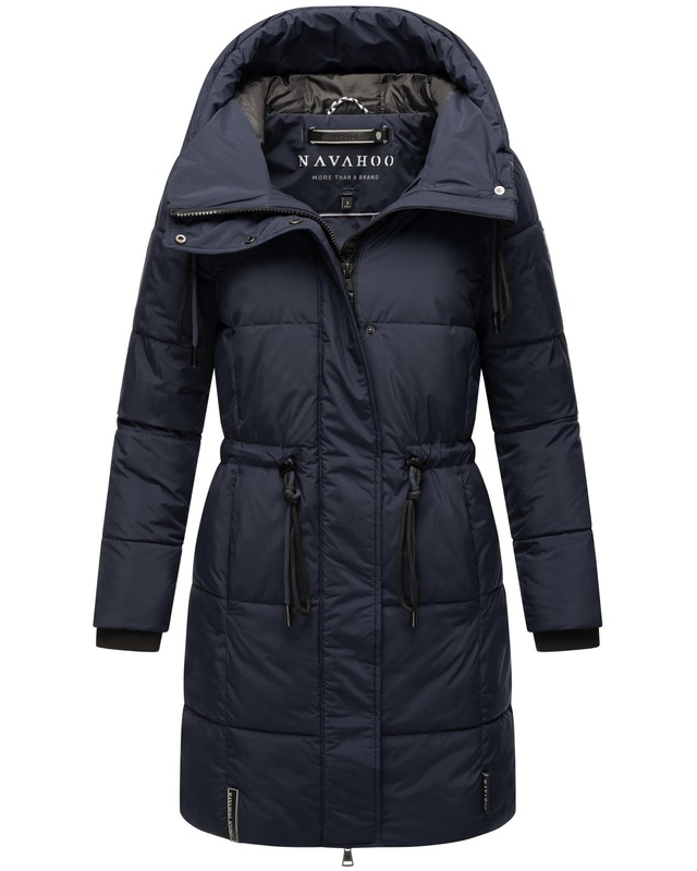 Navahoo Steppmantel »Zuckertatze XIV« Stylischer Winterparka mit verstellbarer Kapuze