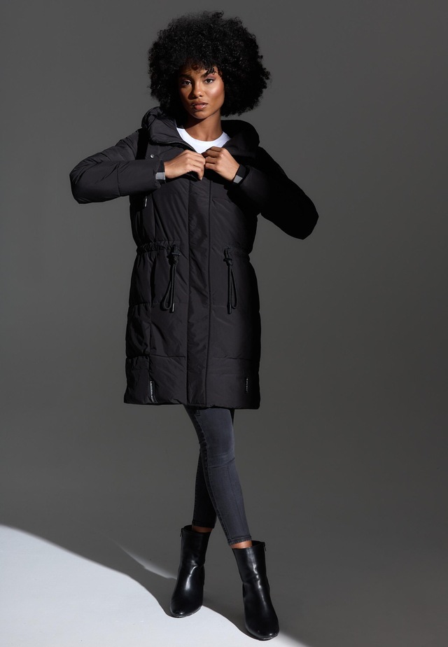 Navahoo Steppmantel »Zuckertatze XIV« Stylischer Winterparka mit verstellbarer Kapuze