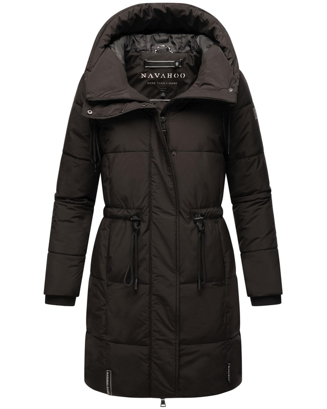Navahoo Steppmantel »Zuckertatze XIV« Stylischer Winterparka mit verstellbarer Kapuze