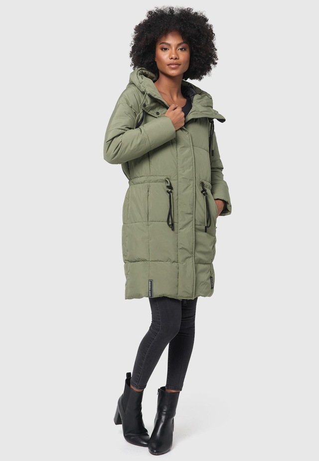 Navahoo Steppmantel »Zuckertatze XIV« Stylischer Winterparka mit verstellbarer Kapuze