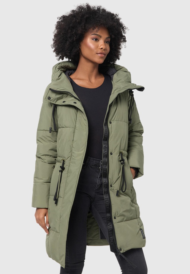 Navahoo Steppmantel »Zuckertatze XIV« Stylischer Winterparka mit verstellbarer Kapuze