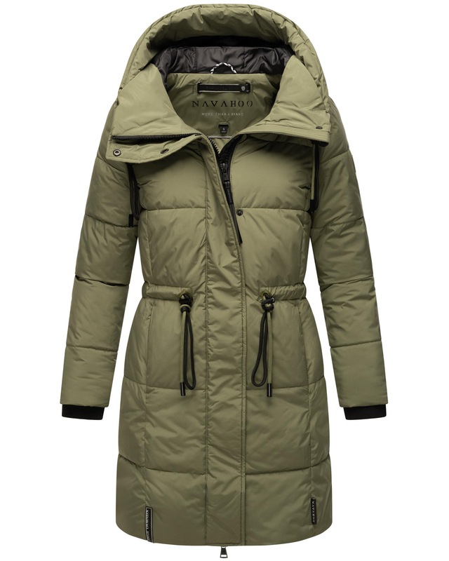 Navahoo Steppmantel »Zuckertatze XIV« Stylischer Winterparka mit verstellbarer Kapuze