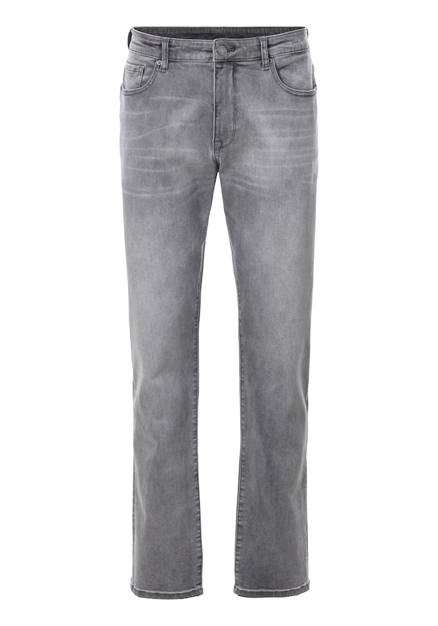 John Devin 5-Pocket-Jeans »Straight-fit Jeans« aus elastischer Denim-Qualität, in 3 Längen: 30 & 32 & 34