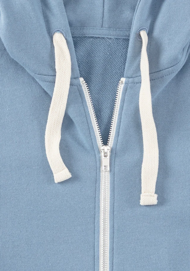 KangaROOS Kapuzensweatjacke mit Kapuze, kontrast Zipper und kontrast Bänder