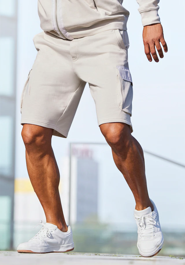 AUTHENTIC LE JOGGER Sweatshorts », kurze Sweathose« Cargotaschen mit Webdetails