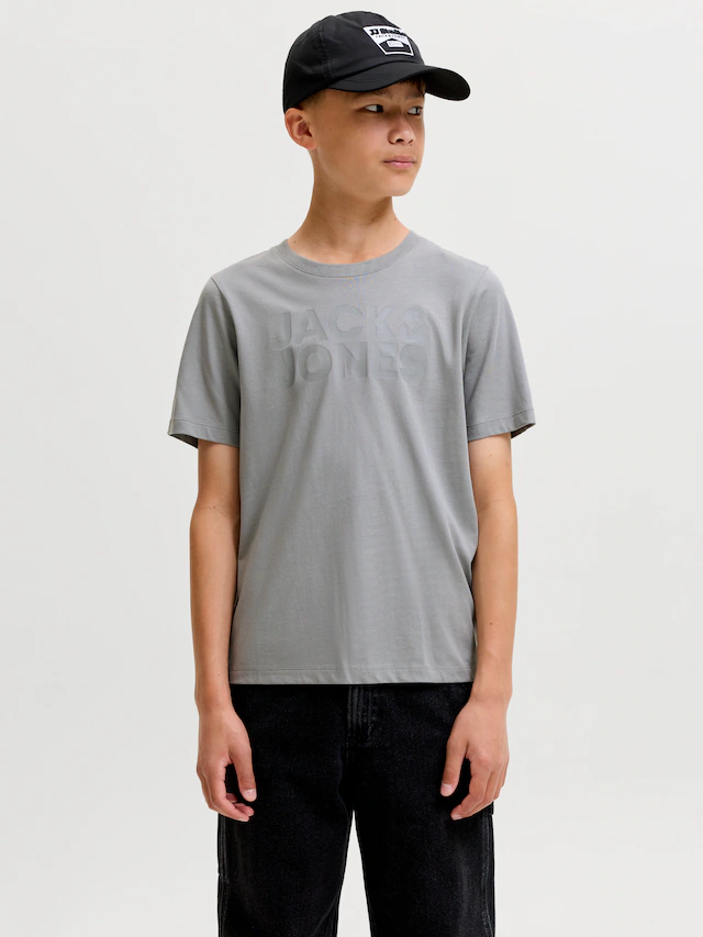 Jack & Jones Junior »JJECORP stylisch, atmungsaktiv, pflegeleicht« bedruckt, casual, regular fit, Jersey, Rundhals