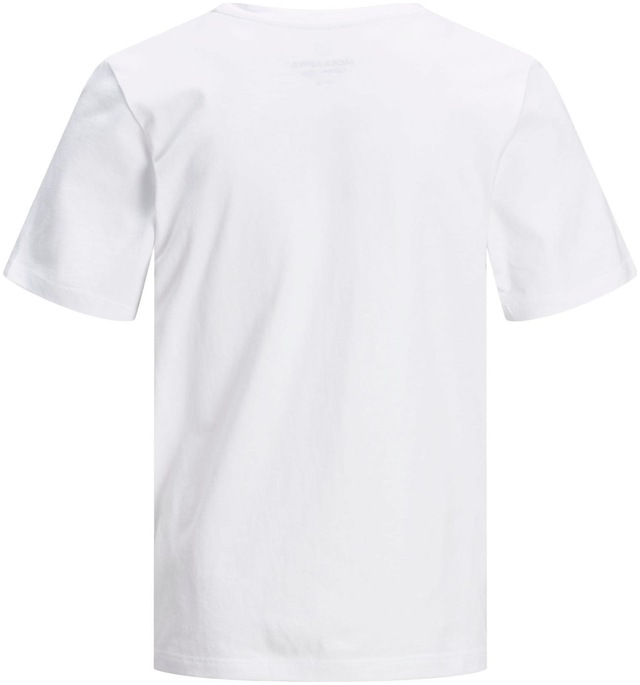 Jack & Jones Junior Rundhalsshirt »JJEORGANIC figurbetont, atmungsaktiv, kombinierbar« unifarben, casual, slim fit, Jersey, Rundhals
