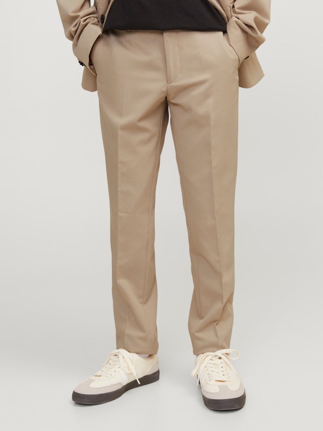 Jack & Jones Junior Anzughose »JPRSOLAR elastisch, pflegeleicht, komfortabel« unifarben, modisch, slim fit, Web