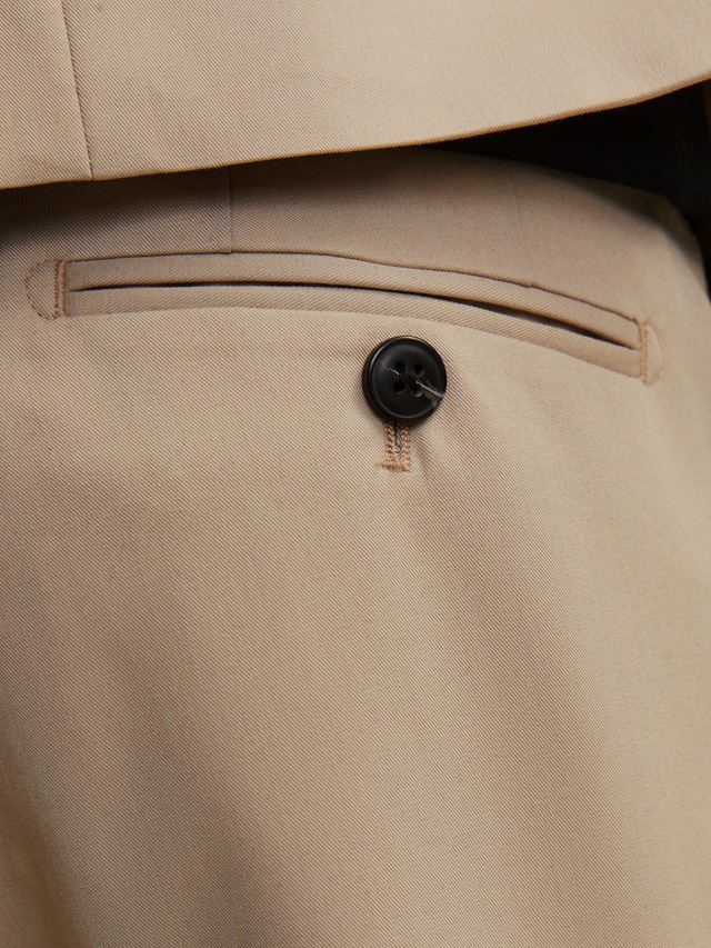 Jack & Jones Junior Anzughose »JPRSOLAR elastisch, pflegeleicht, komfortabel« unifarben, modisch, slim fit, Web