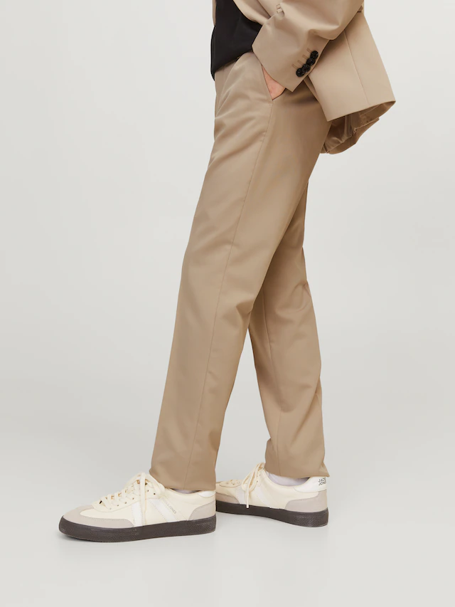 Jack & Jones Junior Anzughose »JPRSOLAR elastisch, pflegeleicht, komfortabel« unifarben, modisch, slim fit, Web