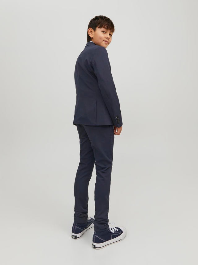 Jack & Jones Junior Anzughose »JPRSOLAR elastisch, pflegeleicht, komfortabel« unifarben, modisch, slim fit, Web
