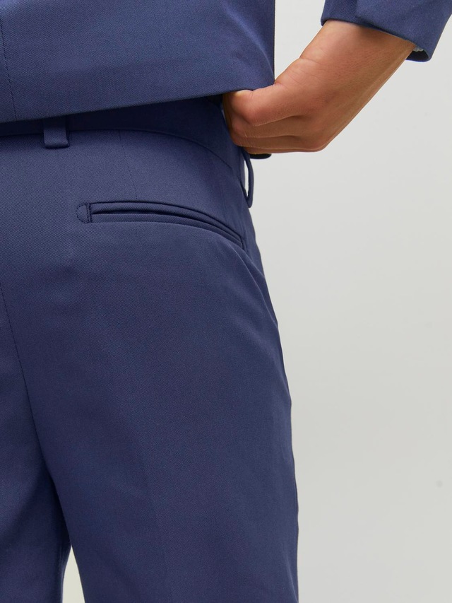 Jack & Jones Junior Anzughose »JPRSOLAR elastisch, pflegeleicht, komfortabel« unifarben, modisch, slim fit, Web