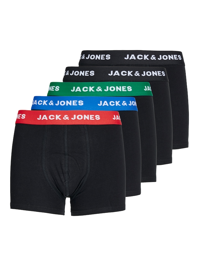 Jack & Jones Junior Trunk »JACHUEY eng anliegend, mit Stretchbund, 5er Pack« Packung, 5 Stk. unifarben, casual, eng, Jersey