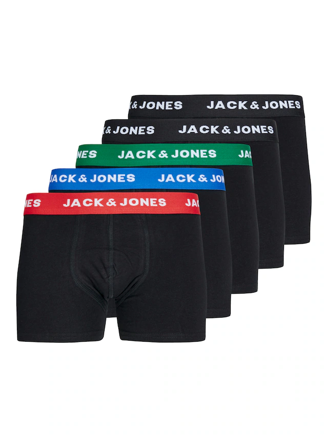 Jack & Jones Junior Trunk »JACHUEY eng anliegend, mit Stretchbund, 5er Pack« Packung, 5 Stk. unifarben, casual, eng, Jersey
