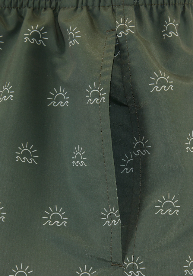 s.Oliver Badeshorts mit modischem Alloverprint