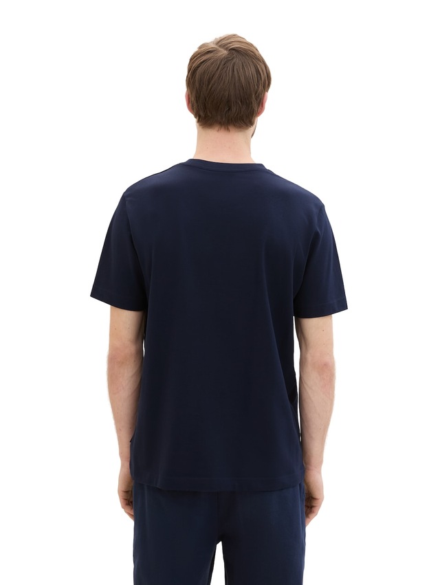 TOM TAILOR T-Shirt mit Pique Struktur