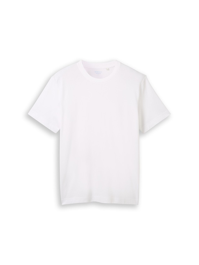 TOM TAILOR T-Shirt mit Pique Struktur