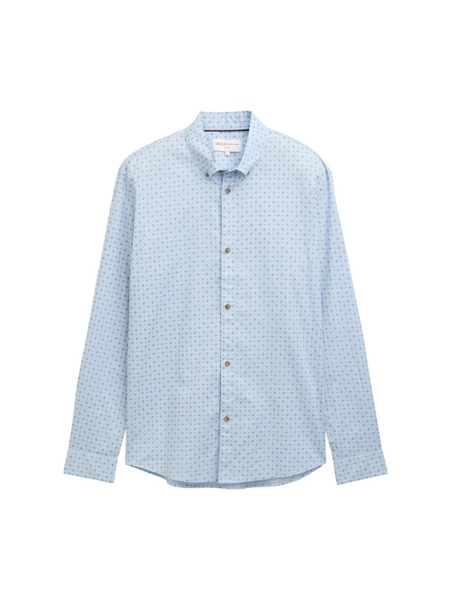 TOM TAILOR Denim Langarmhemd »POPLIN« mit Streifenmuster