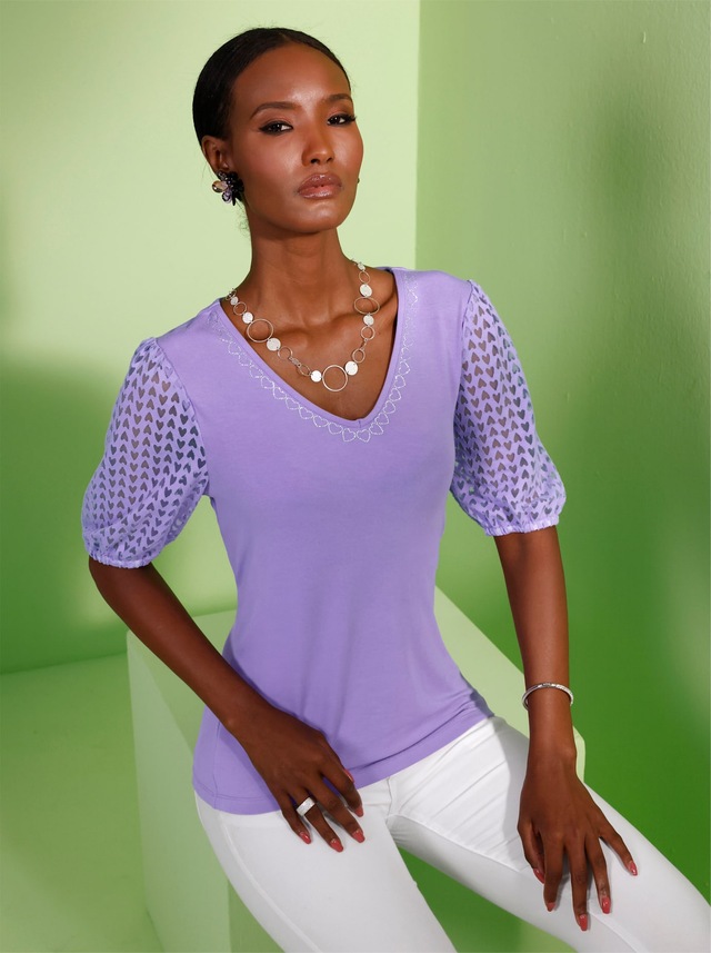 creation L Kurzarmshirt »Shirt« 1 Stk.