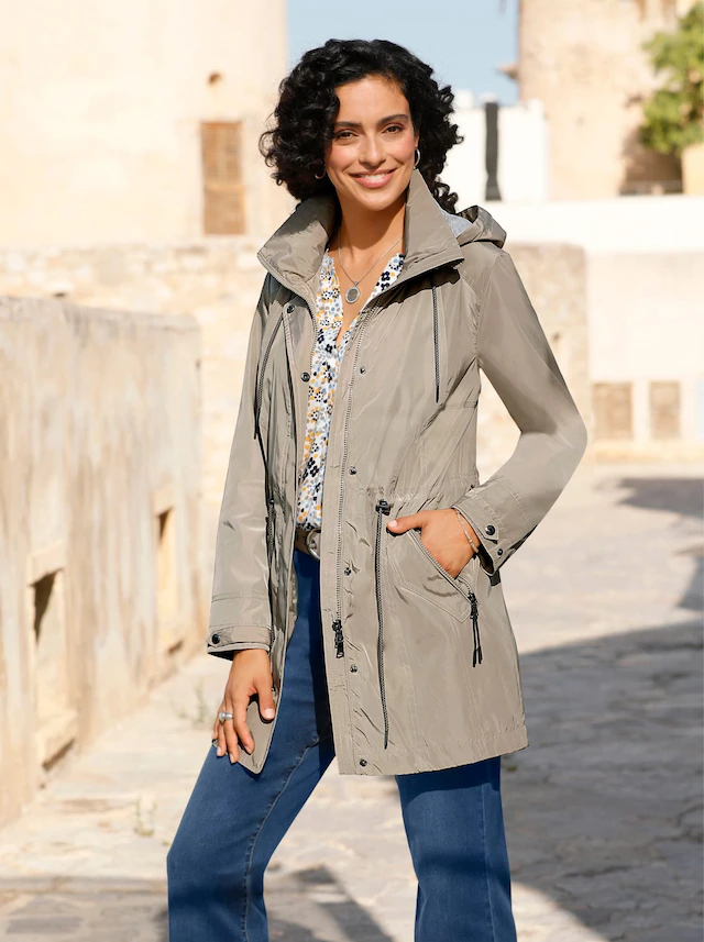 Inspirationen Parka mit Kapuze
