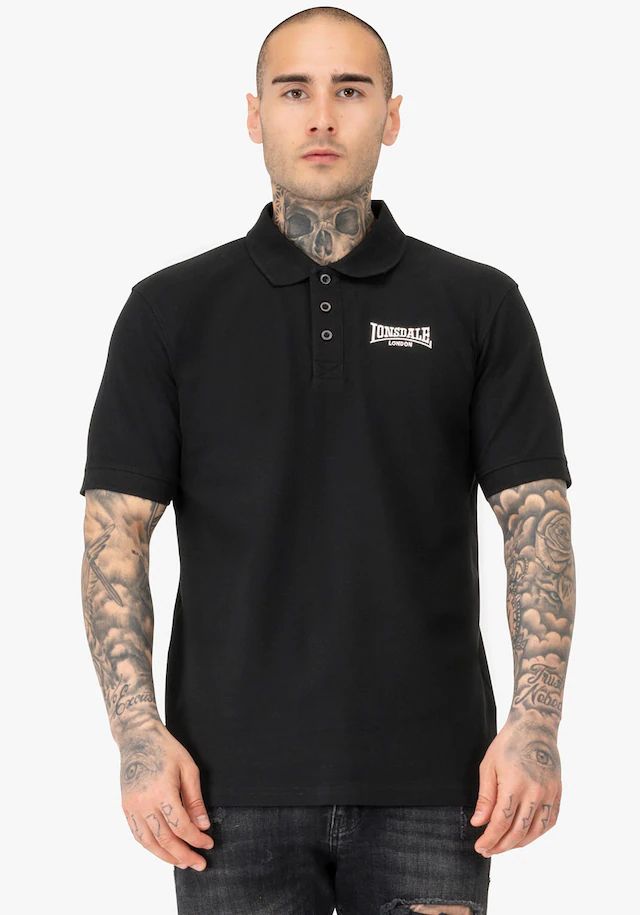 Lonsdale Poloshirt »LINGHOLME« Packung, 2 tlg. 2er-Pack, mit Polokragen, aus Baumwoll-Jersey, Kurzarm