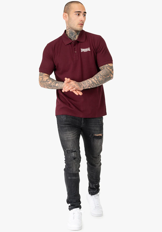 Lonsdale Poloshirt »LINGHOLME« Packung, 2 tlg. 2er-Pack, mit Polokragen, aus Baumwoll-Jersey, Kurzarm