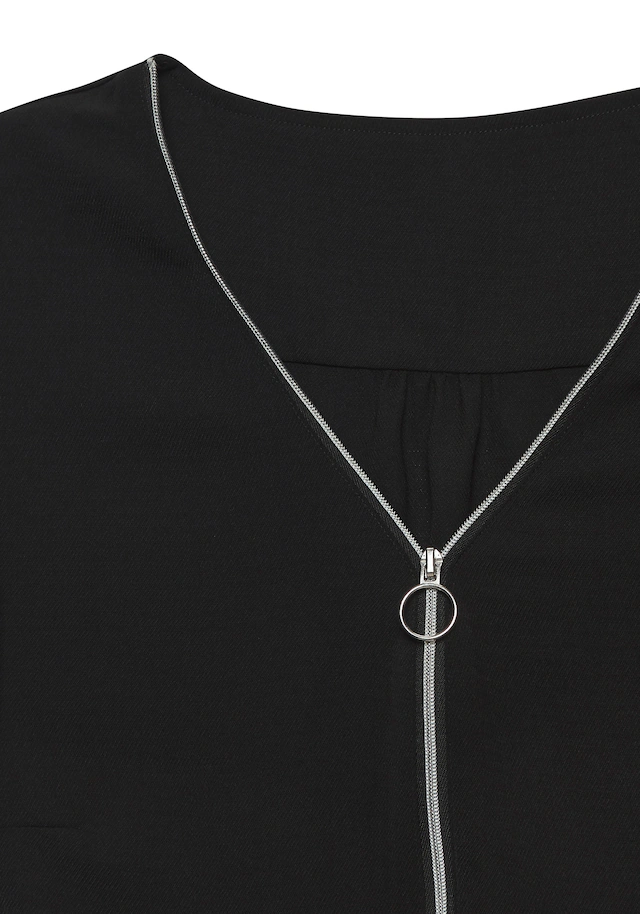 LASCANA Langarmbluse »mit Reißverschlussdetail vorn« elegante Damenbluse, lockeres Blusenshirt, Business-Look, festlich