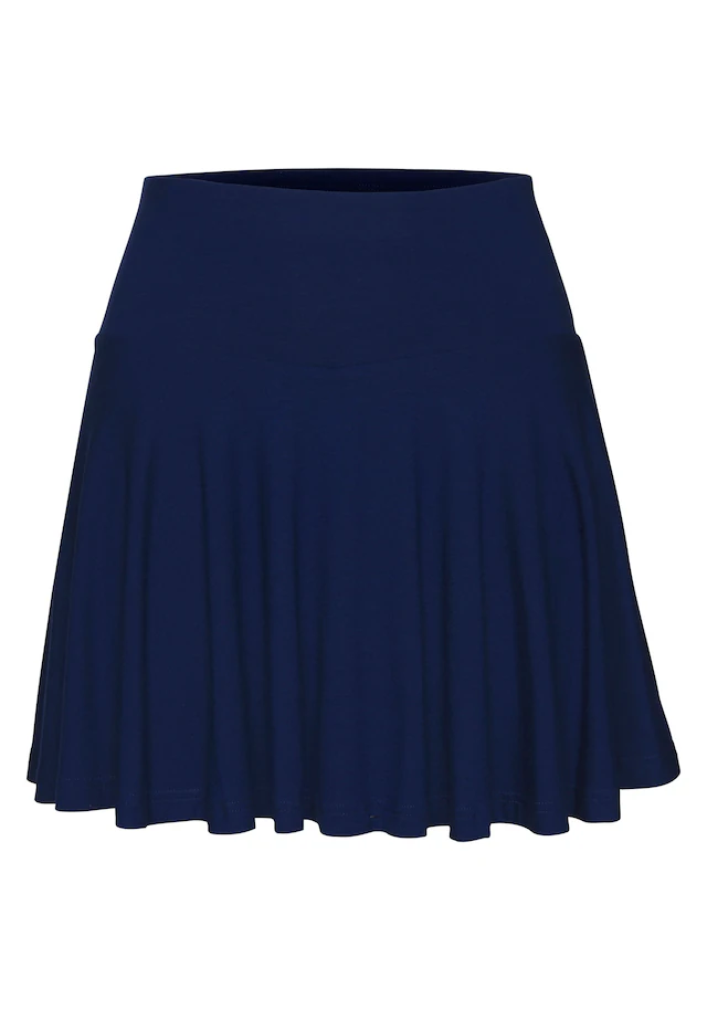 Vivance Active by Lascana Skort Tellerrock mit integrierter Shorts für Fitness, Sport und Freizeit