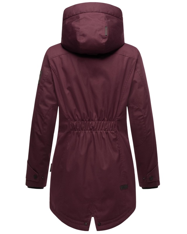 Navahoo Parka »Brinjaa« mit Kapuze Modischer Winter Kurzmantel mit zahlreichen Taschen