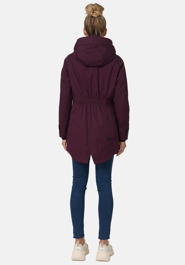 Navahoo Parka »Brinjaa« mit Kapuze Modischer Winter Kurzmantel mit zahlreichen Taschen