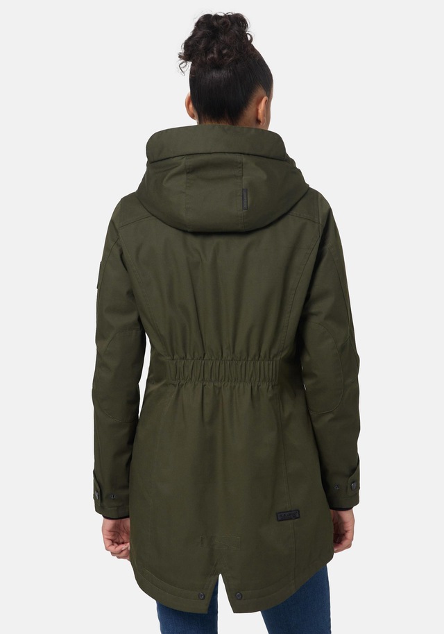 Navahoo Parka »Brinjaa« mit Kapuze Modischer Winter Kurzmantel mit zahlreichen Taschen