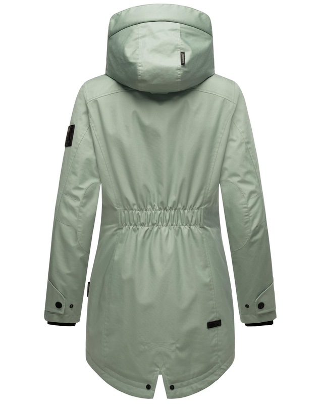 Navahoo Parka »Brinjaa« mit Kapuze Modischer Winter Kurzmantel mit zahlreichen Taschen