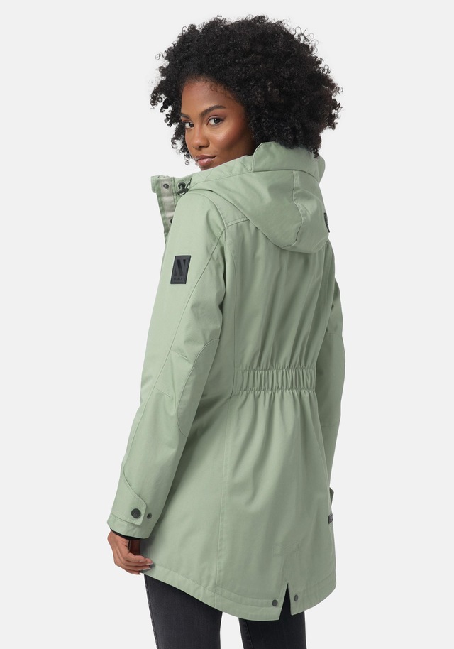 Navahoo Parka »Brinjaa« mit Kapuze Modischer Winter Kurzmantel mit zahlreichen Taschen