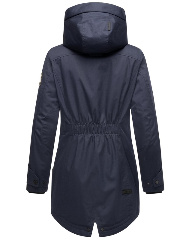 Navahoo Parka »Brinjaa« mit Kapuze Modischer Winter Kurzmantel mit zahlreichen Taschen