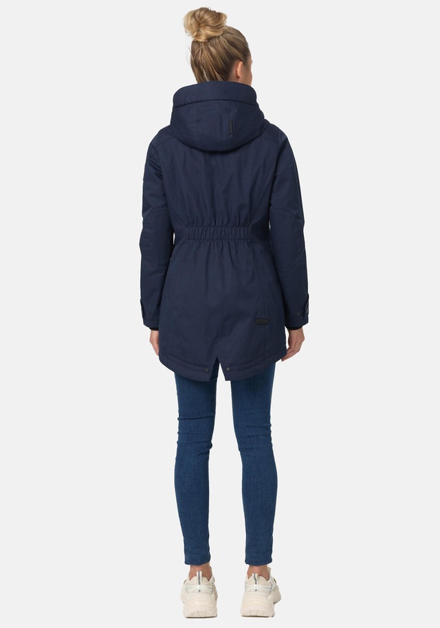 Navahoo Parka »Brinjaa« mit Kapuze Modischer Winter Kurzmantel mit zahlreichen Taschen