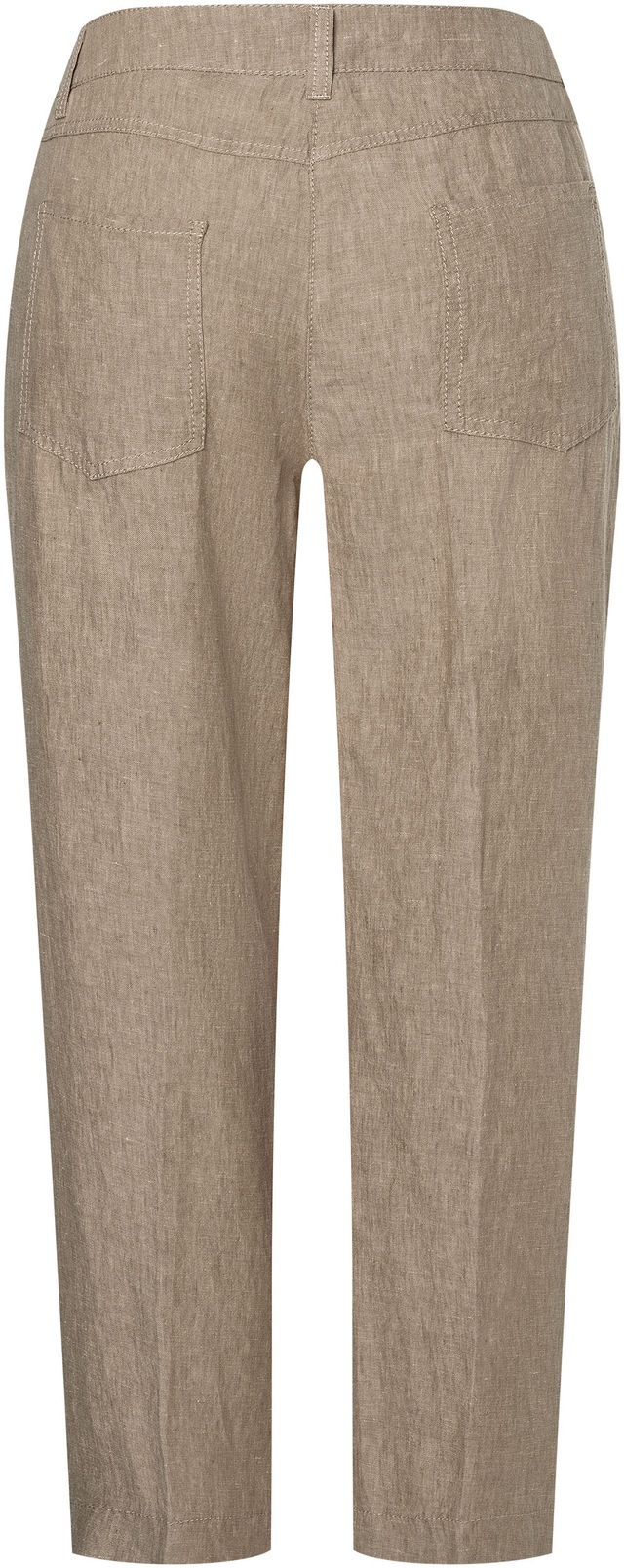 MAC Leinenhose »NORA cropped« Sommerhose temperaturausgleichend und angenehm auf der Haut