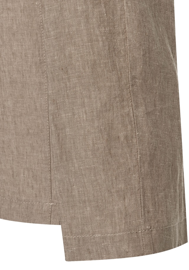 MAC Leinenhose »NORA cropped« Sommerhose temperaturausgleichend und angenehm auf der Haut